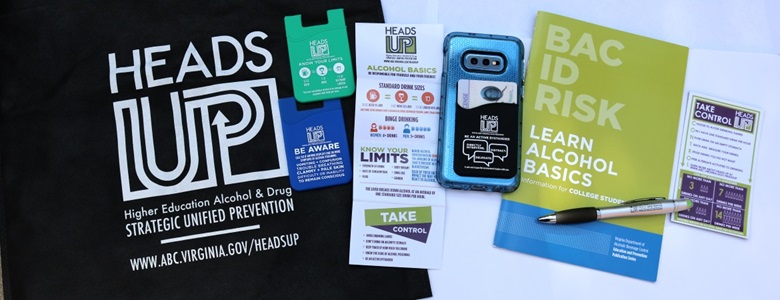 HEADS UP promotional materials