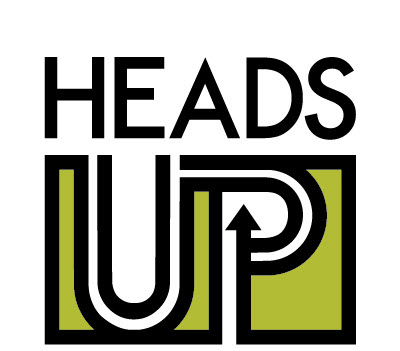 Logo for Virginia ABC's HEADS UP education and prevention program