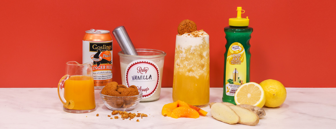 Gingered Peach Float