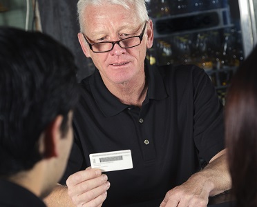 Checking IDs in store