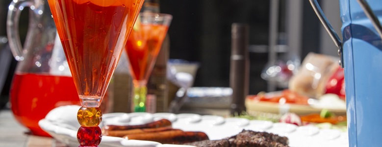 Photo of Cocktail and Hot Dogs and Hamburgers