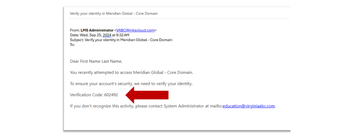 Verification Code