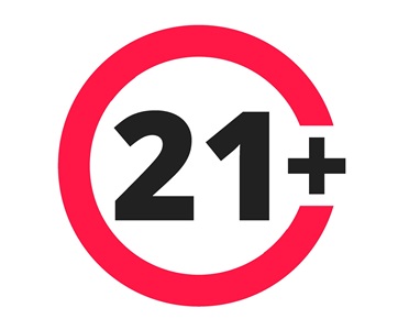 Twenty-one and older sign