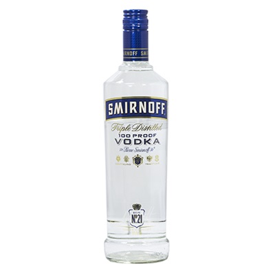 Smirnoff 'Blue' 100 Proof Vodka