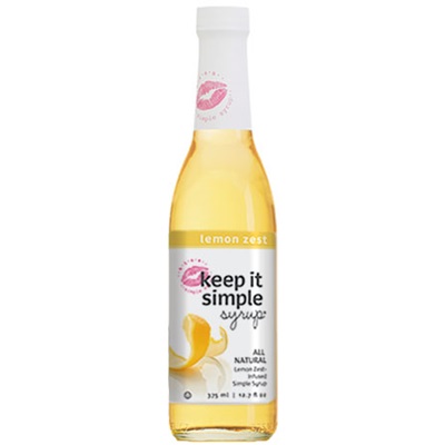 Keep It Simple Syrup Lemon Zest