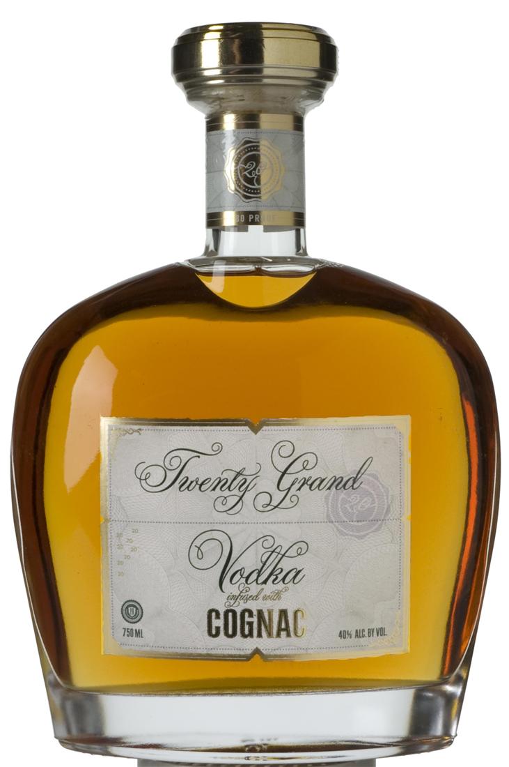 Twenty Grand Vodka infused with Cognac