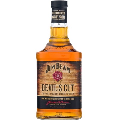 Jim Beam 'Devils Cut' Bourbon Whiskey