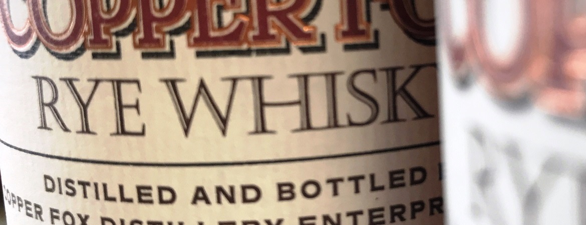 rye whiskey bottle