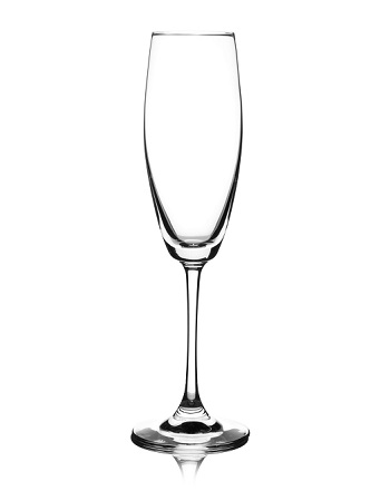 Fluted cocktail glass