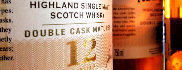 Scotch bottle label