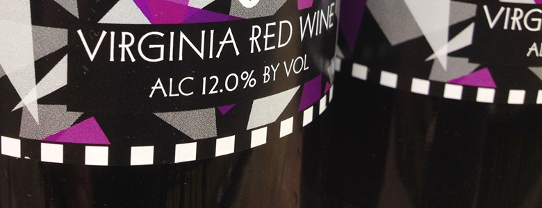 Virginia Wine Label