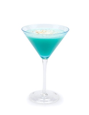Blue Hawaiian Martini
