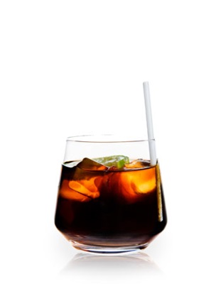 Rum and Cola Cocktail