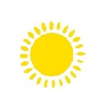 Graphic of Yellow Sun