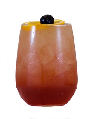 Amaretto Sour Mixed Drink