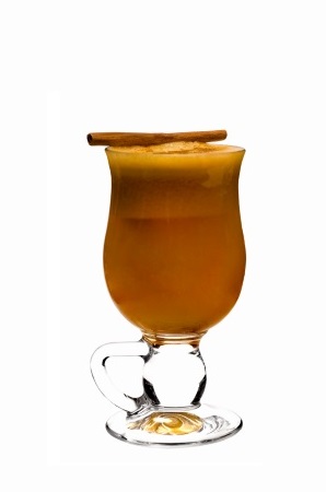 Hot buttered rum
