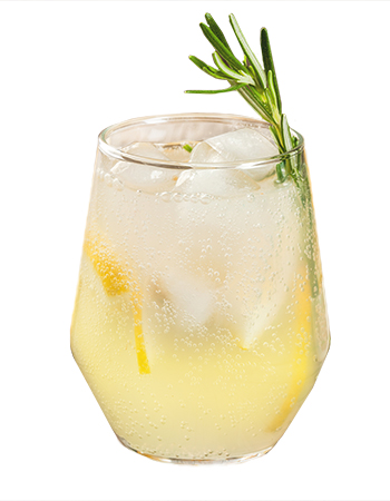 limonchello and tonic