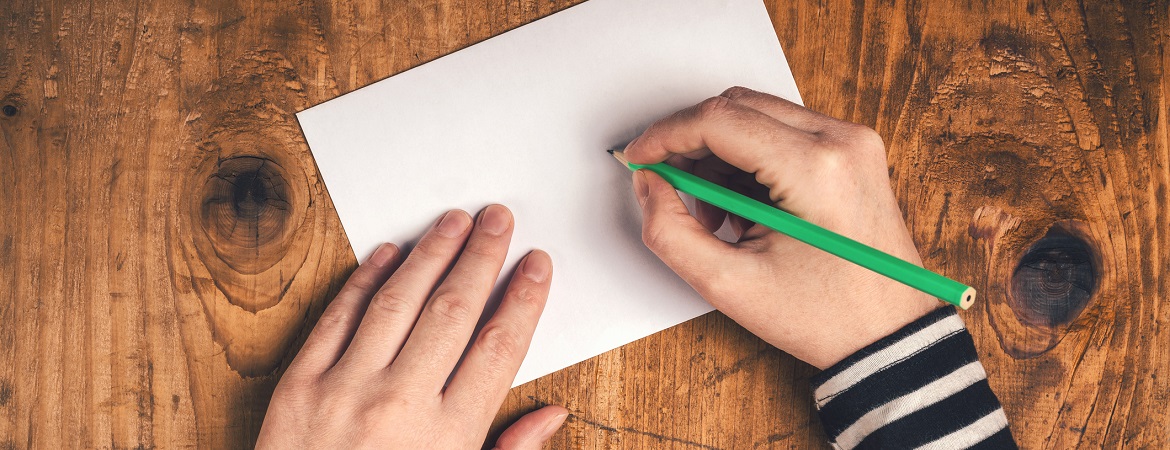 writing a letter